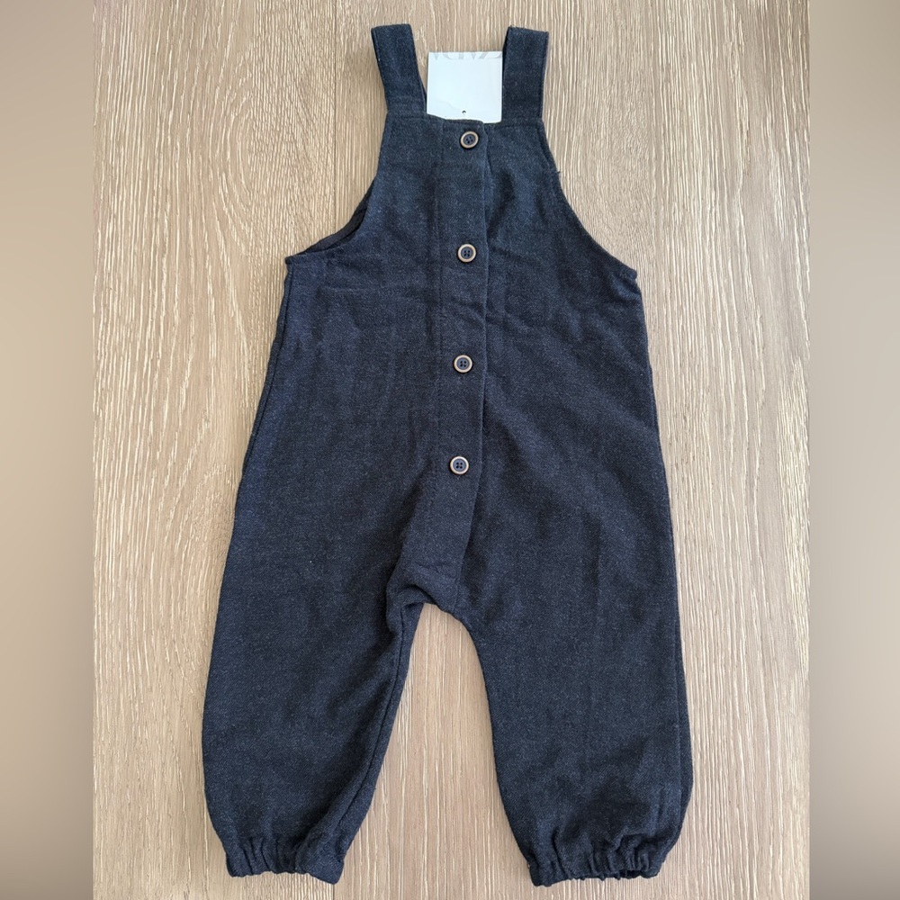 Zara Kids Dark Gray Overalls